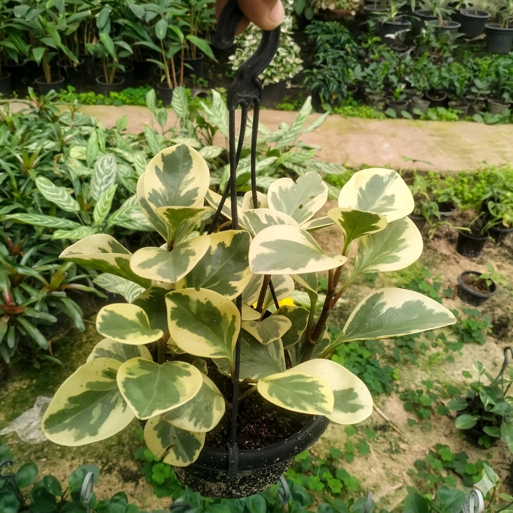 Yellow peperomia _ ببروميا صفراء