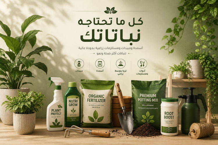 All Your Plants Need كل ما تحتاجة نباتاتك 🪴