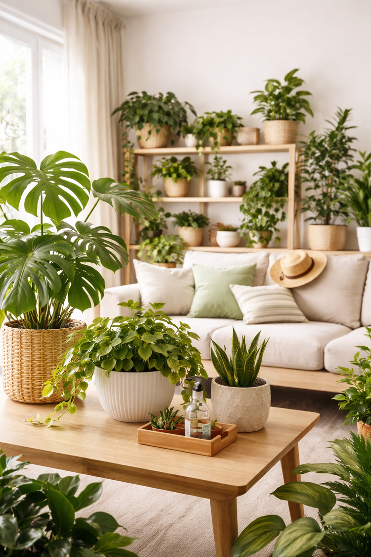 Indoor plants النباتات الداخلية🪴